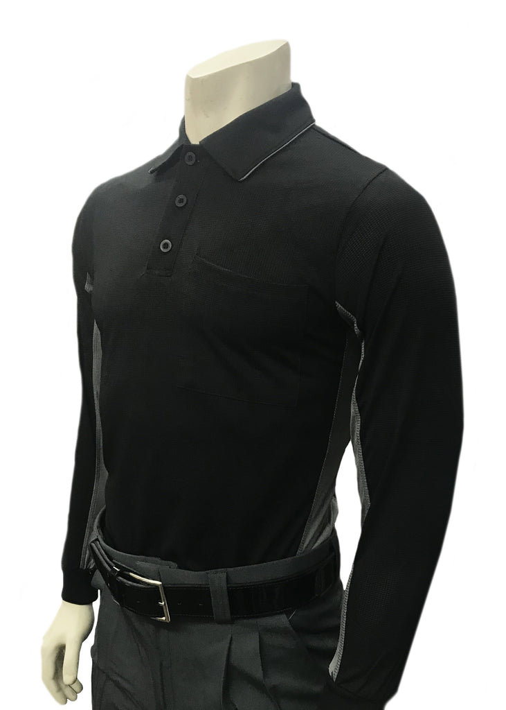 Smitty Major League Style Umpire Shirt - Available in Black and Carolina  Blue